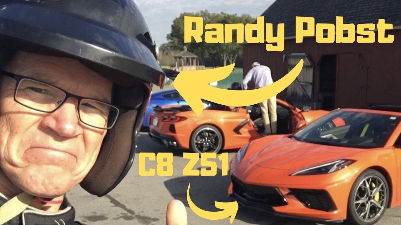 Randy Pobst Tests 2020 Corvette C8 Z51! *Mid Engine Corvette*