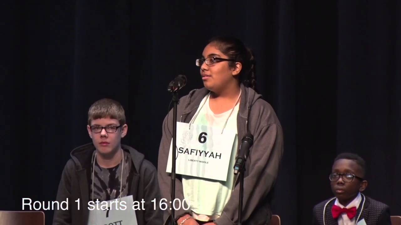 NCSS Spelling BEE 2016