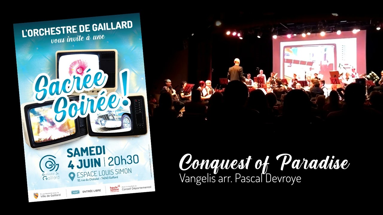 Conquest of Paradise - Vangelis arr. Pascal Devroye