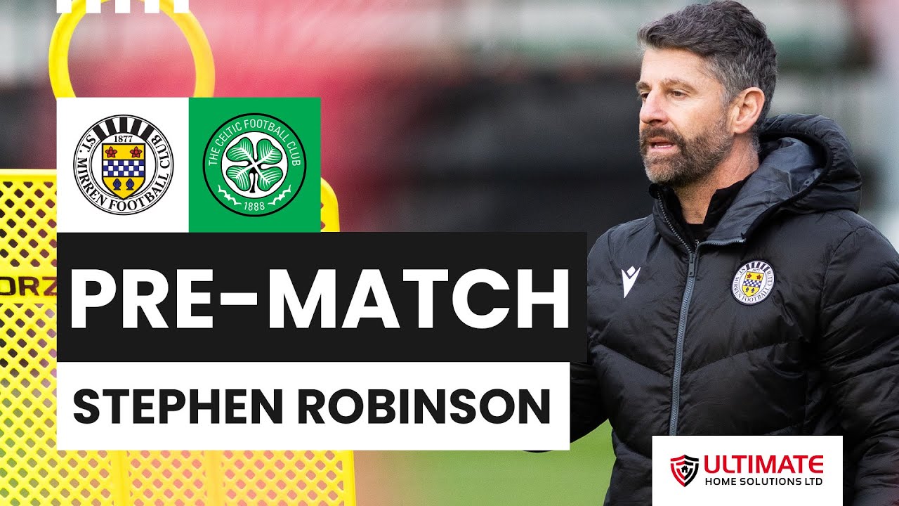 🎙️ PRESS CONFERENCE | Stephen Robinson Pre-Premier Sports Cup Final