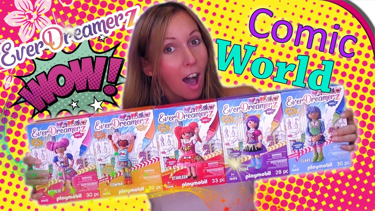 Everdreamerz Serie 2 🎨 Comic World 🔥 Playmobil Unboxing 😲 Alle Figuren auspacken 😍