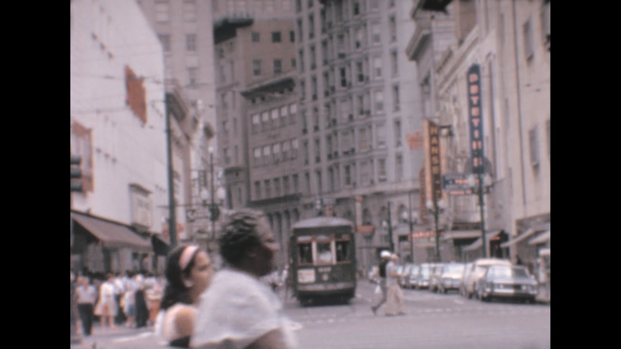New Orleans 1963 archive footage