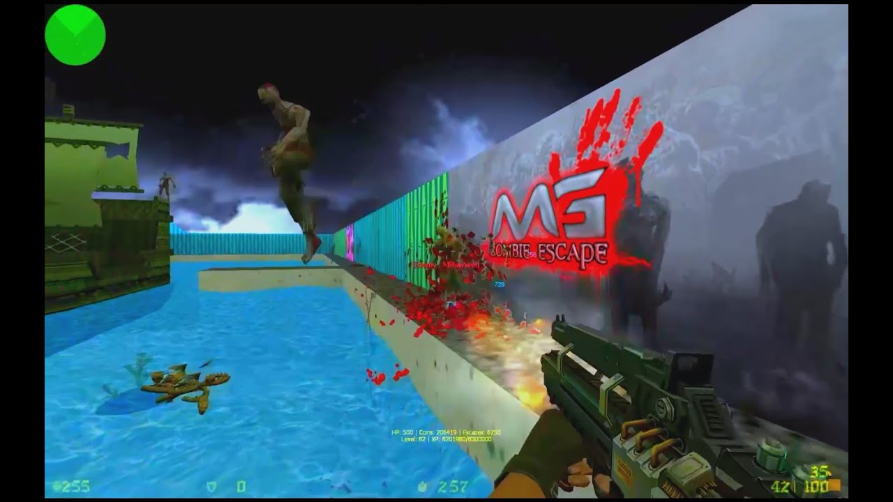 Counter-Strike: Zombie Escape Mod - ze_Krustacio_MG_fix on Mgharba Gaming