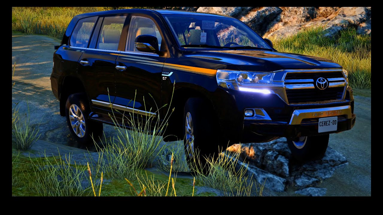 Beam.NG Drive-Realistic Car Driving & Crashes-BONUS |Toyota Landcruiser LC200 Off Roading|