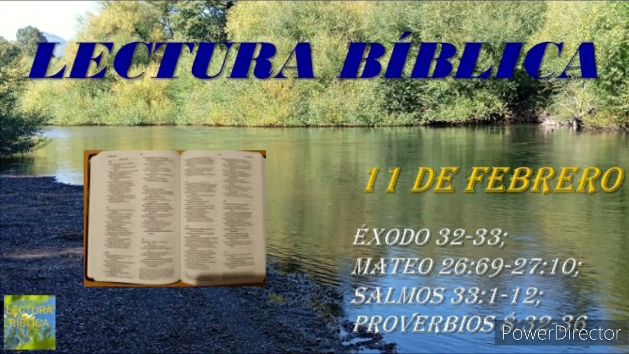 LECTURA BÍBLICA DIARIA - 11 DE FEBRERO