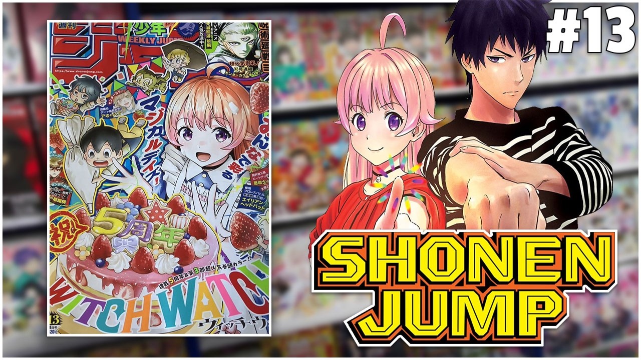 WEEKLY SHONEN JUMP #13 : 5 ANS DE PARUTION POUR WITCH WATCH !