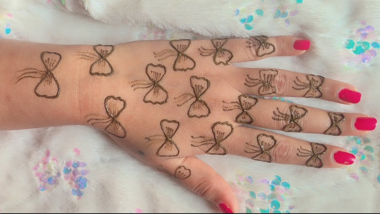 Easy Mehndi Design Back Hand||Beautiful Mehndi Design Back Hand||Simple Mehndi Design