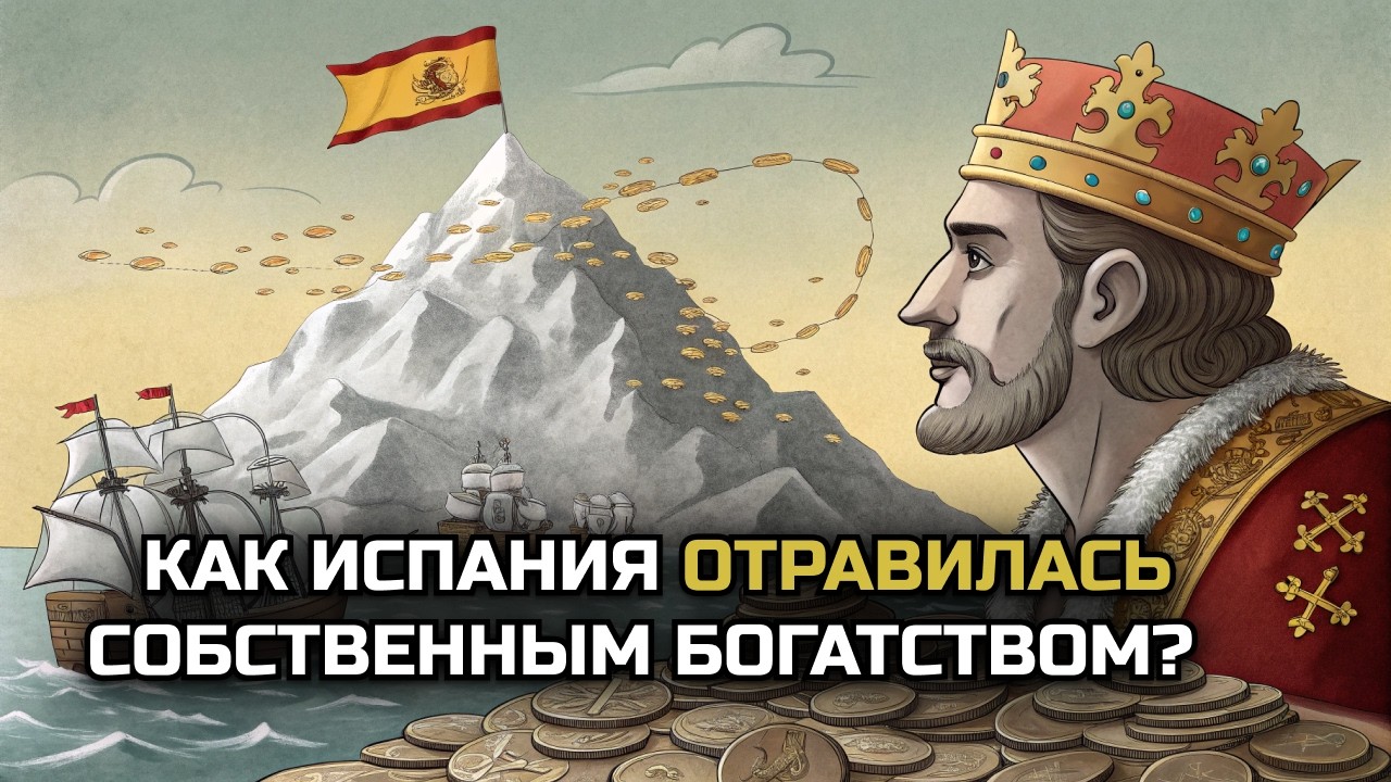 Почему Испания обанкротилась на пике богатства?