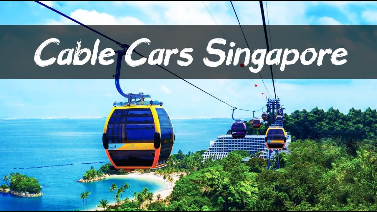 Cable Car Ride - Sentosa Line  | Singapore 🇸🇬
