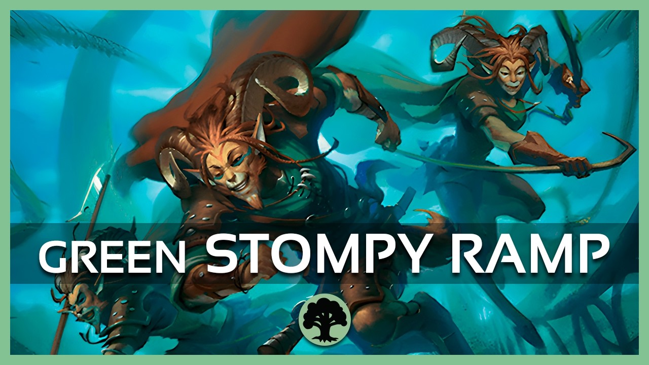 Mono Green Stompy Ramp 💚 | Standard MTG Arena | Bo1 | TMNT | Eldrazi Smash!