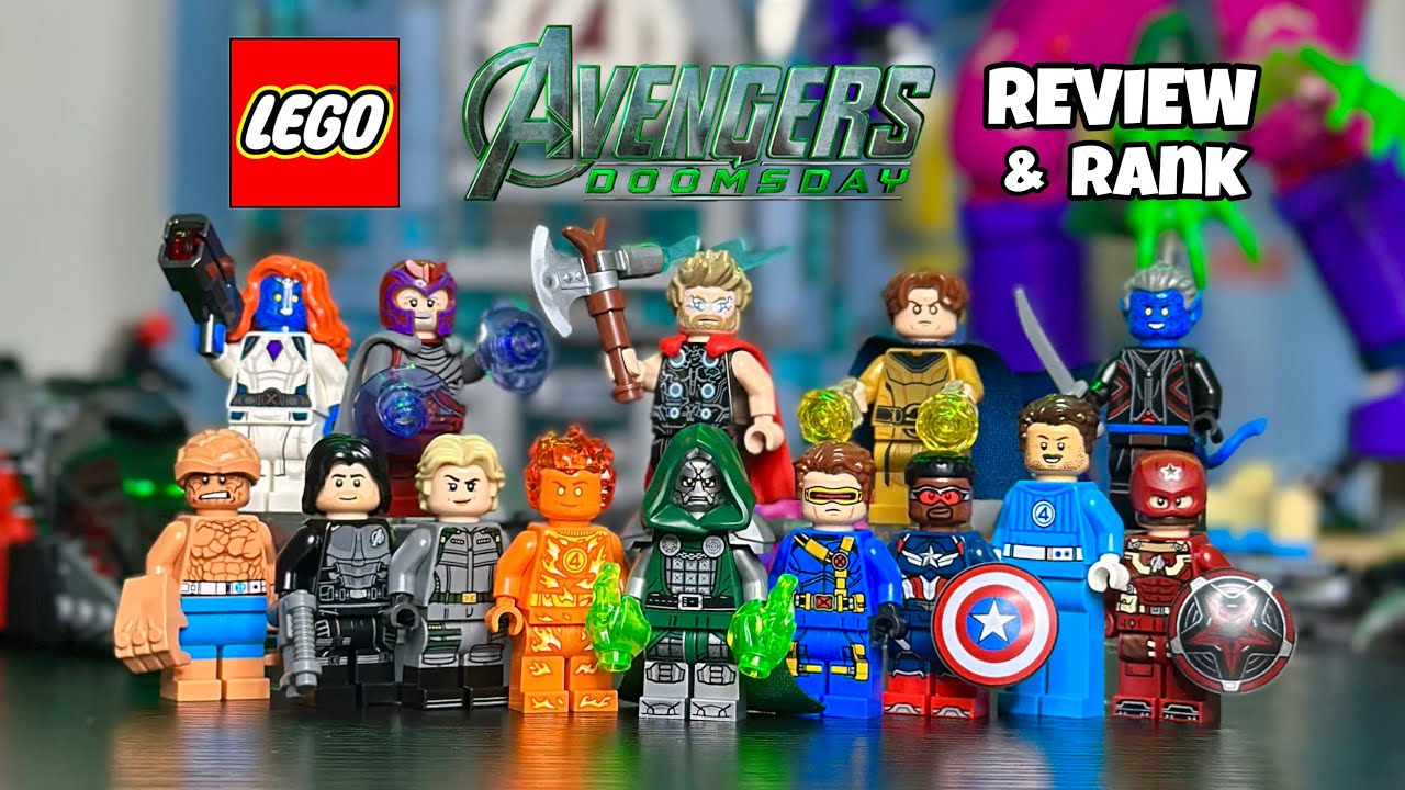 Минифигурки LEGO AVENGERS DOOMSDAY | Обзор и рейтинг!