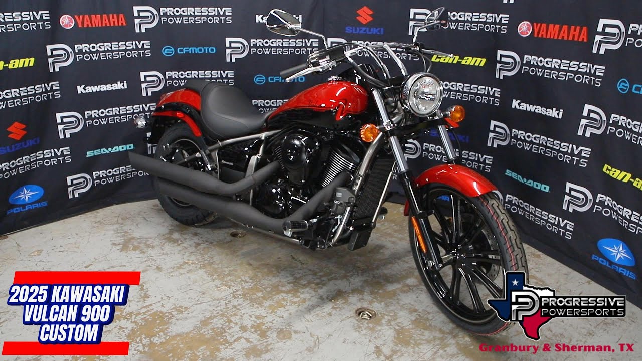 NEW 2025 Kawasaki Vulcan 900 Custom Motorcycle For Sale In Sherman, TX