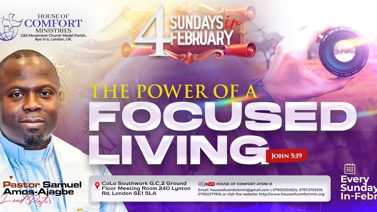 HOC || THE POWER OF A FOCUSED LIVING || 08/02/2026