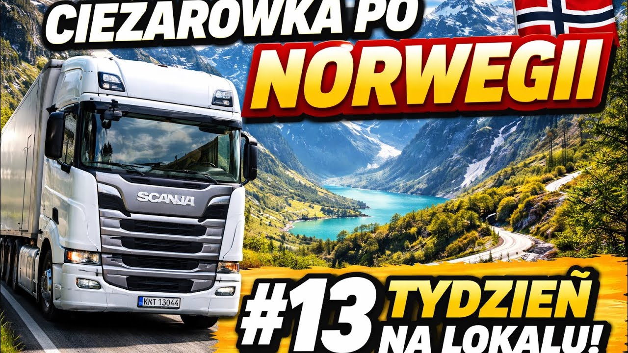 Ciężarówką po Norwegii #13 - Tydzień pracy