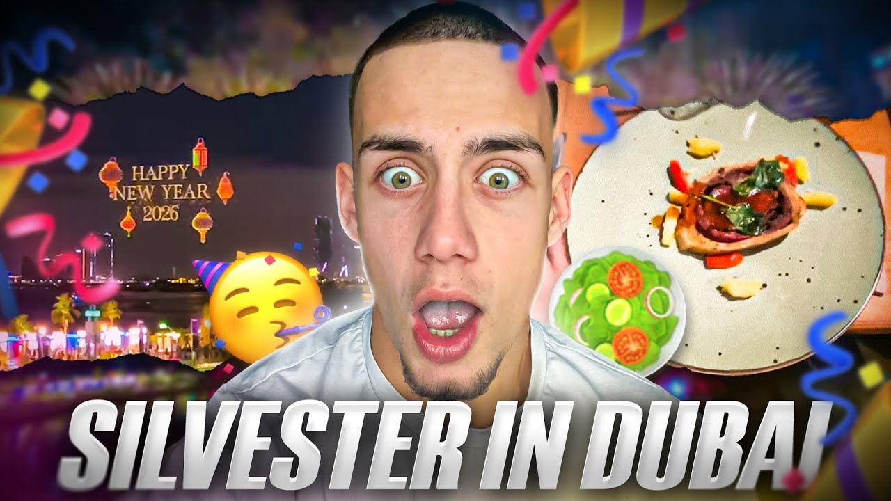 ICH HABE NEUJAHR IN DUBAI GEFEIERT | VLOG