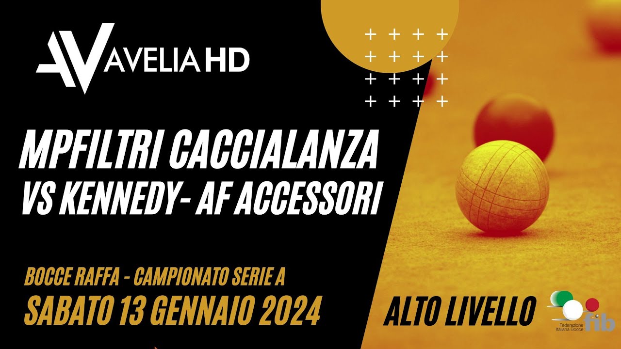 MPFILTRI CACCIALANZA VS KENNEDY- AF ACCESSORI (1° GIORNATA RAFFA 2024)