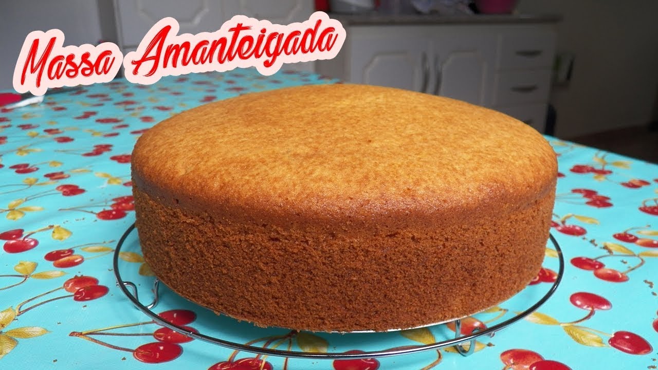 MASSA AMANTEIGADA - Bru na Cozinha
