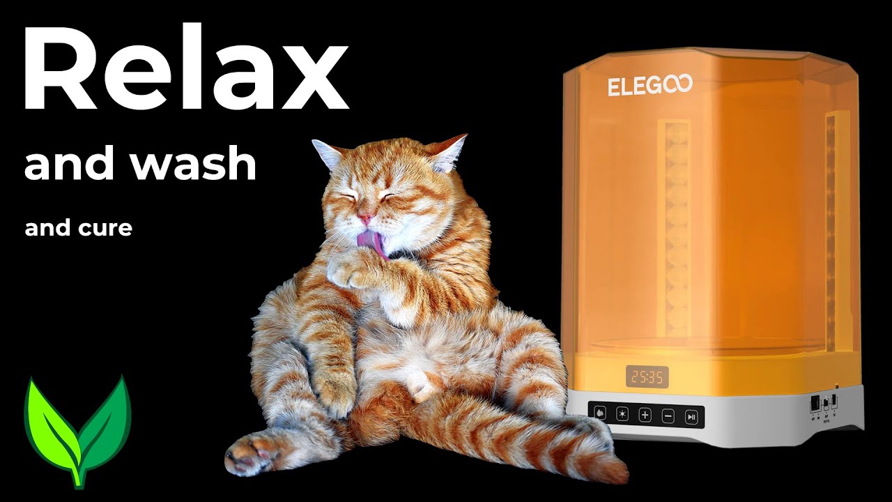 Станция для стирки и сушки Elegoo Mercury 3 Plus [ЧЕСТНЫЙ ОТЗЫВ]