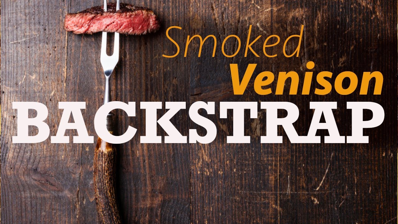 Smoked Venison (DEER) Backstrap! On the Grilla Grill (SMOKIN' WITH A-ARON)