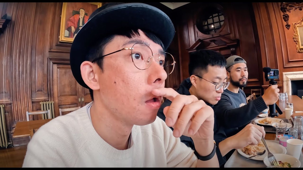牛津大學學餐怎麼吃? 原來全牛津最棒的學院長這樣?!【阿滴日常】