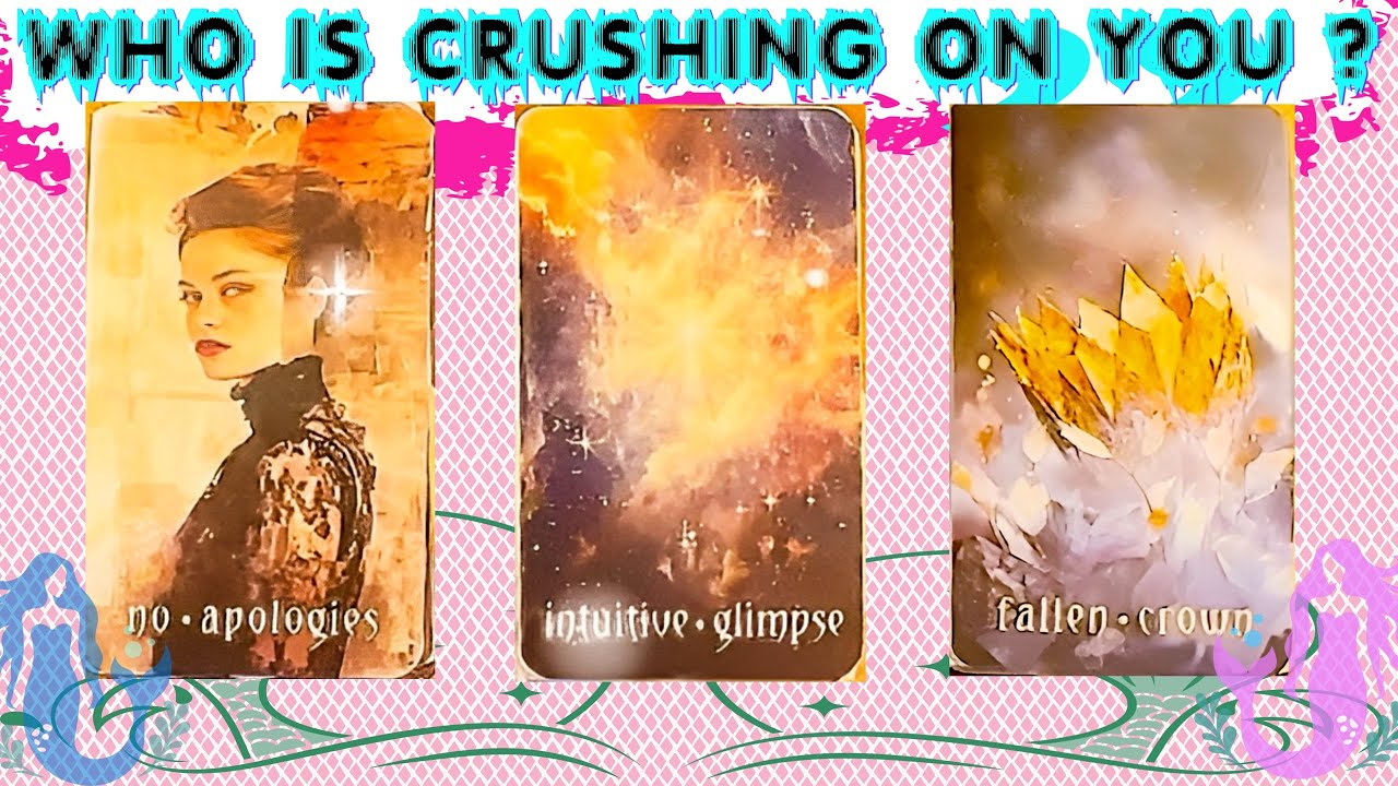 Who Is CRUSHING On You ? 😍 | Pick A Card | Psychic Tarot Reading