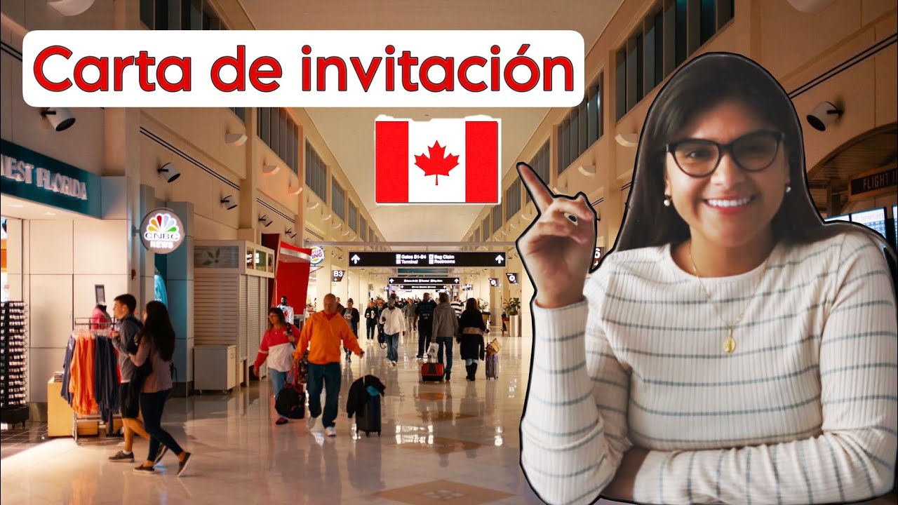 😨Quizá necesites este documento para poder VÍAJAR a Canadá como turista🍁Carta de invitación 2023