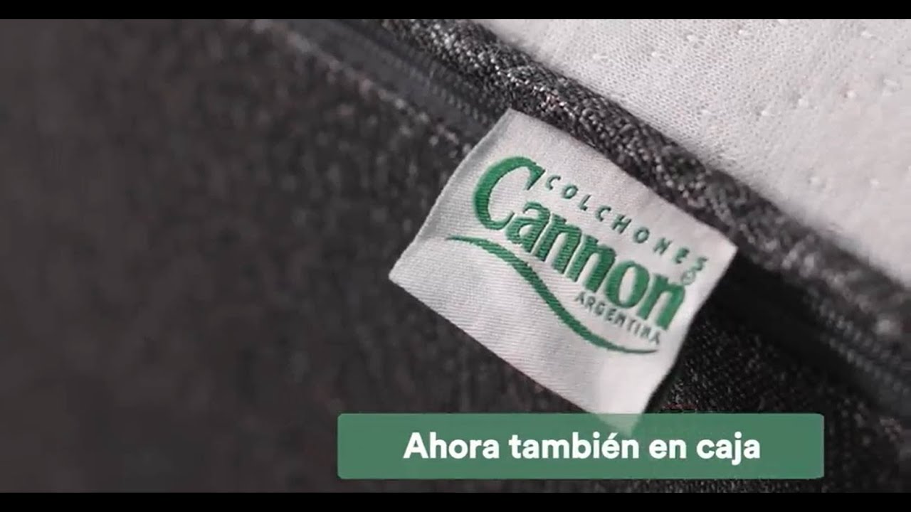 Colch&oacute;n Cannon en caja