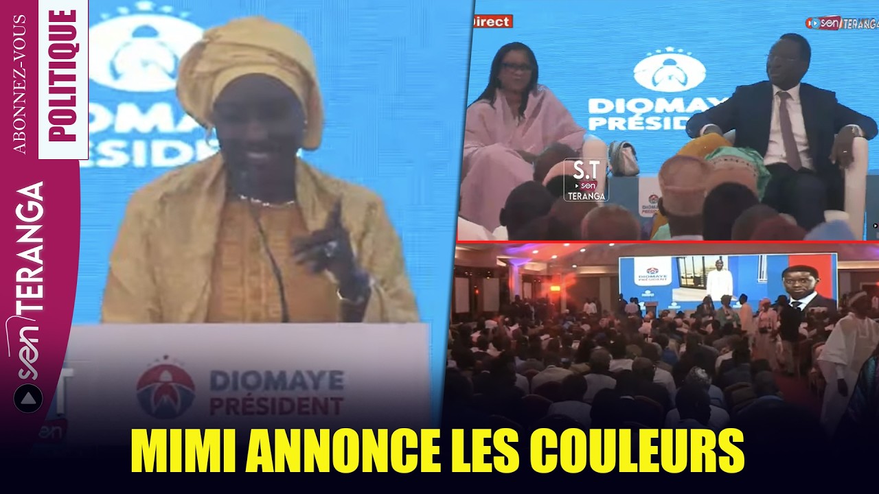 « Fi dara doufi ñule… » Mimi Touré annonce les couleurs & délivre les chartes de la Coalition Diomay