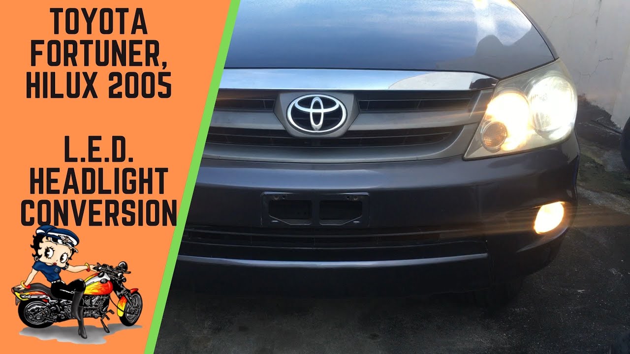 Светодиодные фары для Toyota Fortuner