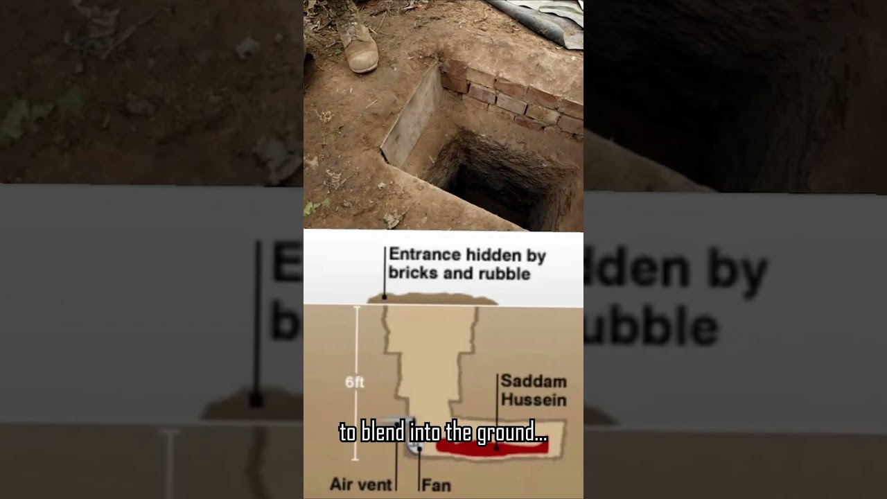 Inside Saddam Hussein&rsquo;s Spider Hole: What They Found 🕳️💰