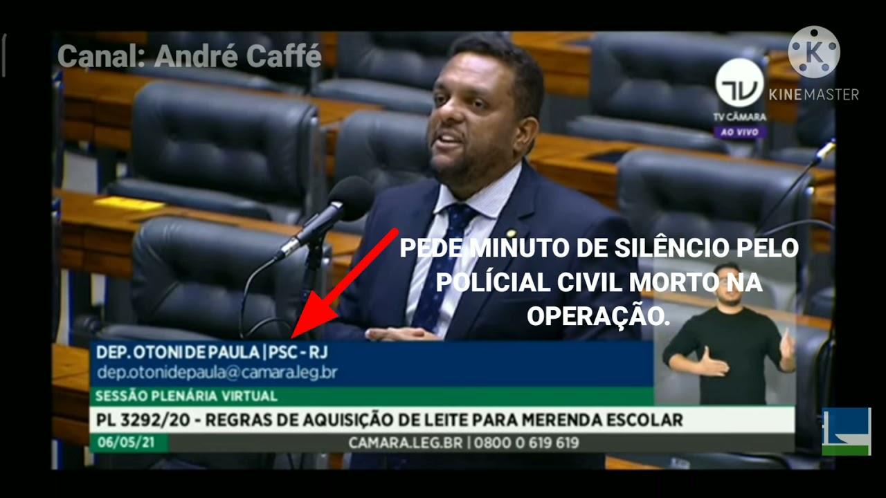 ANTONI DE PAULA APÓS OPERAÇÃO NO JACAREZINHO 