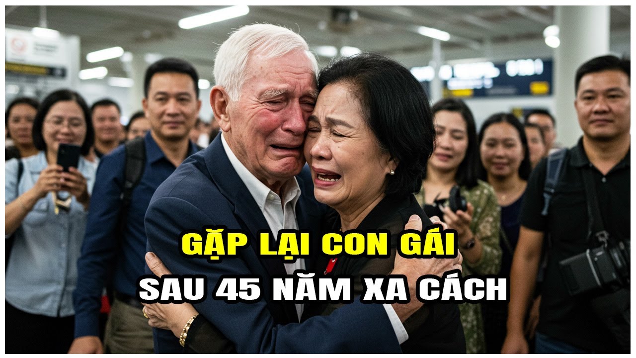 Người Lính Mỹ Năm Xưa tìm được con gái ở Việt Nam | cuộc đoàn tụ đầy nước mắt Sau 45 Năm Xa Cách.