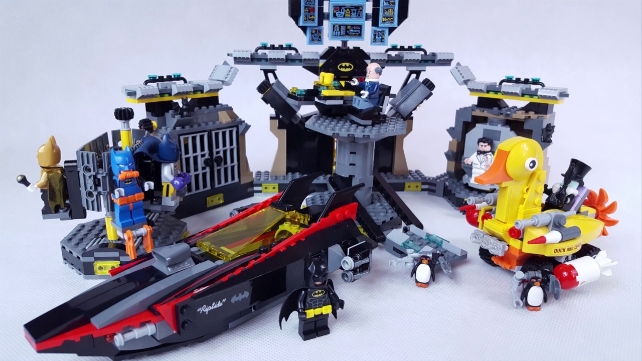 Lego 70909 Batman Movie Batcave Jaskinia Speed Build Stop Motion 4K