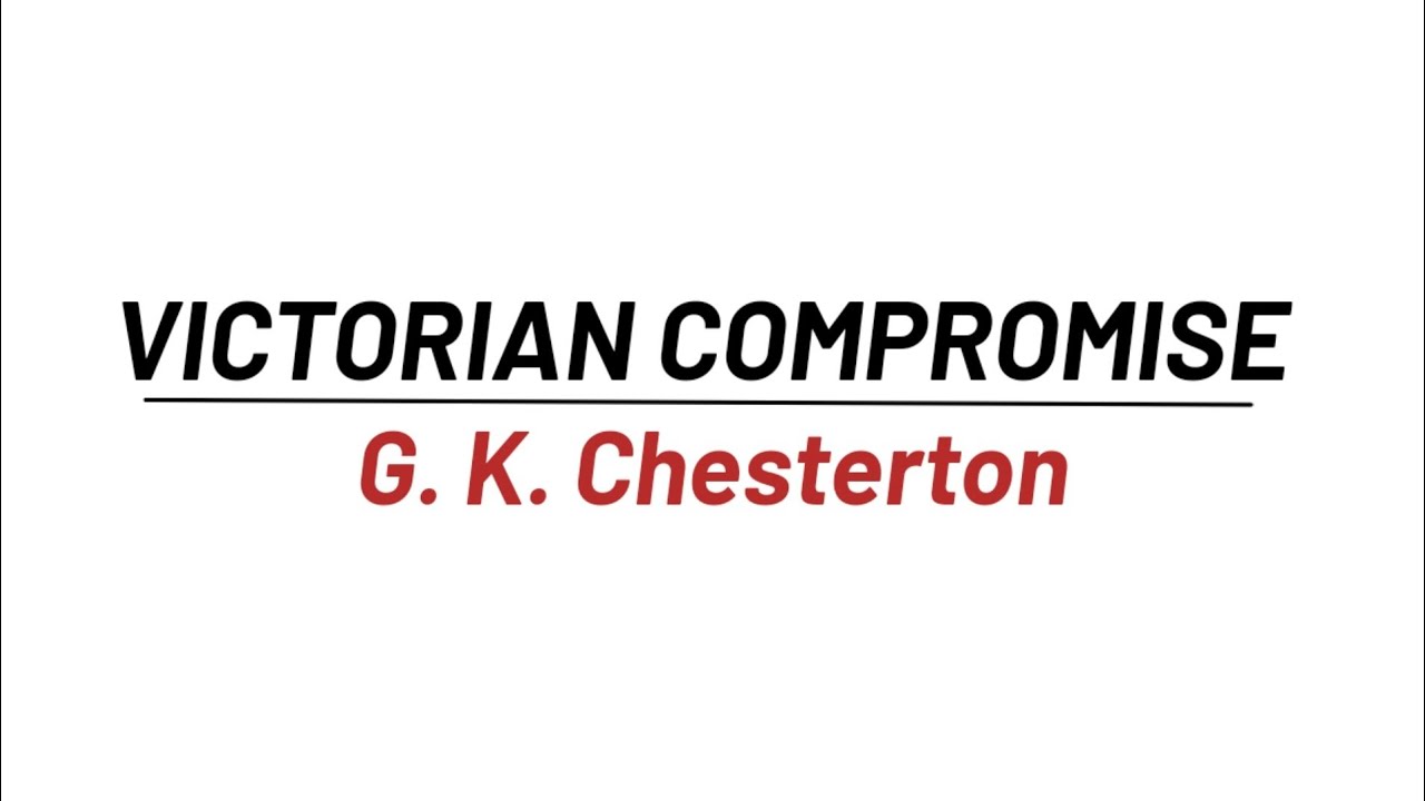 Victorian Compromise English Literature