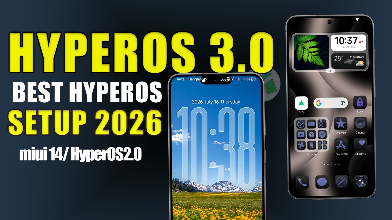 🔥Best Customized Themes for Xiaomi & Redmi (HyperOS)🤯