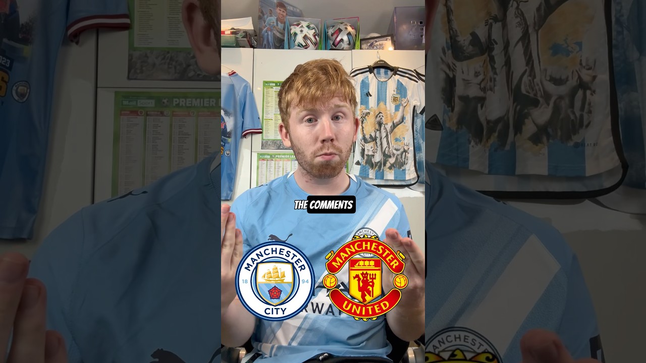 Manchester City vs Manchester United Combined XI ⚽️