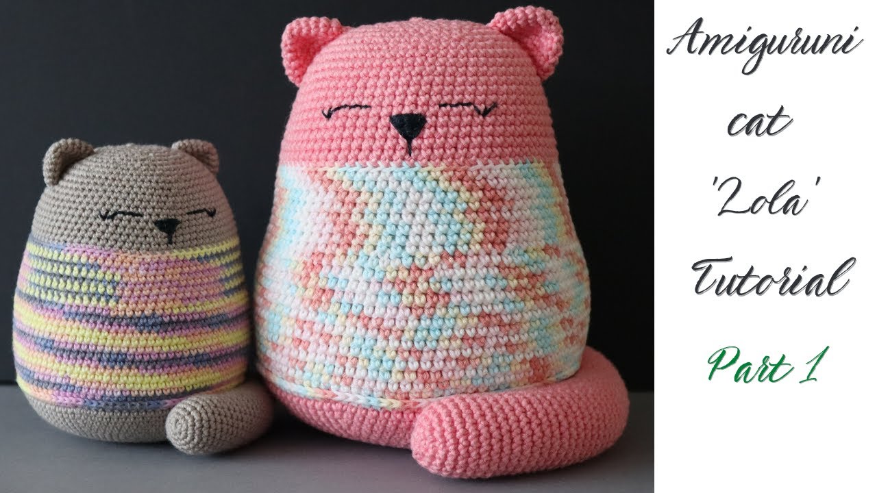 Amigurumi crochet pattern - Cat | Part 1 / 2