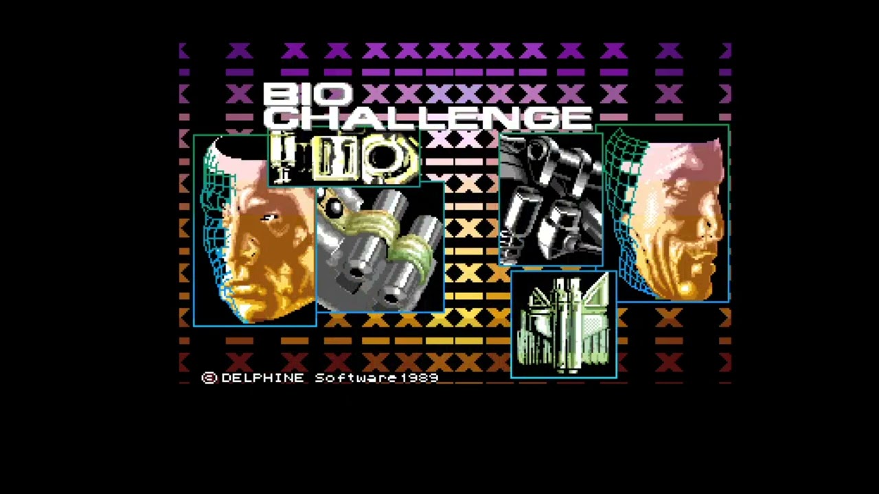 Amiga Floppy Disk Loader Palace Software Bio Challenge 1989