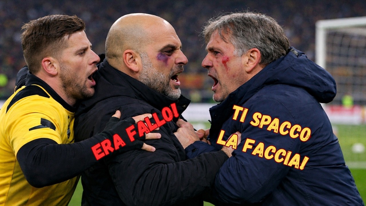Allenatori di calcio che fanno a botte