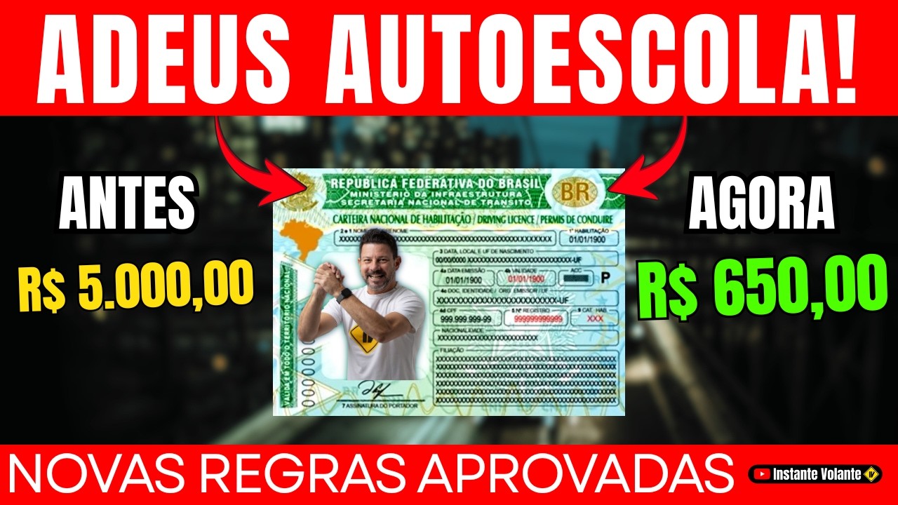 🔴VALENDO! 05 MUDANÇAS INCRÍVEIS para tirar CNH sem AutoEscola — NOVA REGRA 2025  | 📺339
