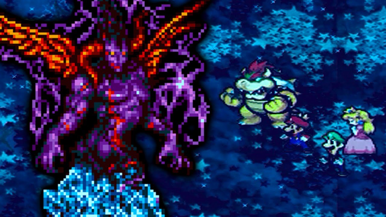 Super Mario RPG: The Starlite Worlds - Secret Boss Culex Boss Battle