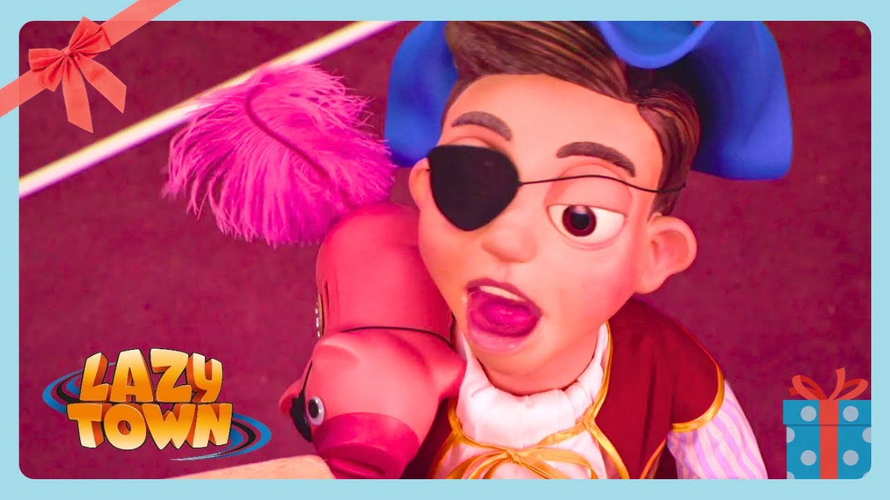 BRAND NEW LAZY TOWN! | PIRATES! | MEGA COMPILATION FOR KIDS | Fun & educational | WildBrain Bananas