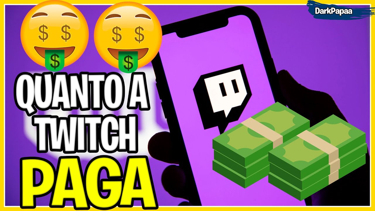 Como ganhar dinheiro na twitch! Receba seu pagamento!