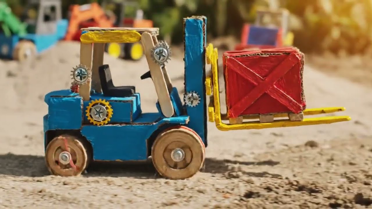 best creative construction machine project ideas