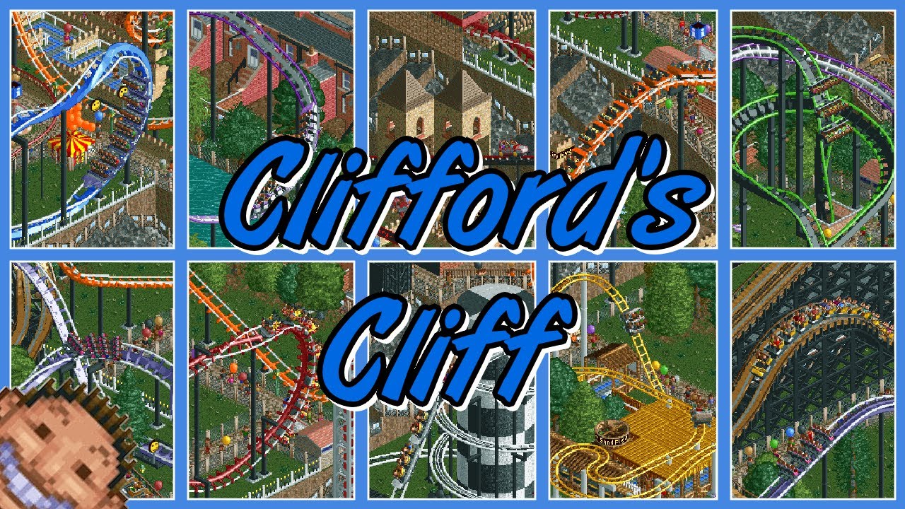 Clifford's Cliff | Rollercoaster Tycoon Classic