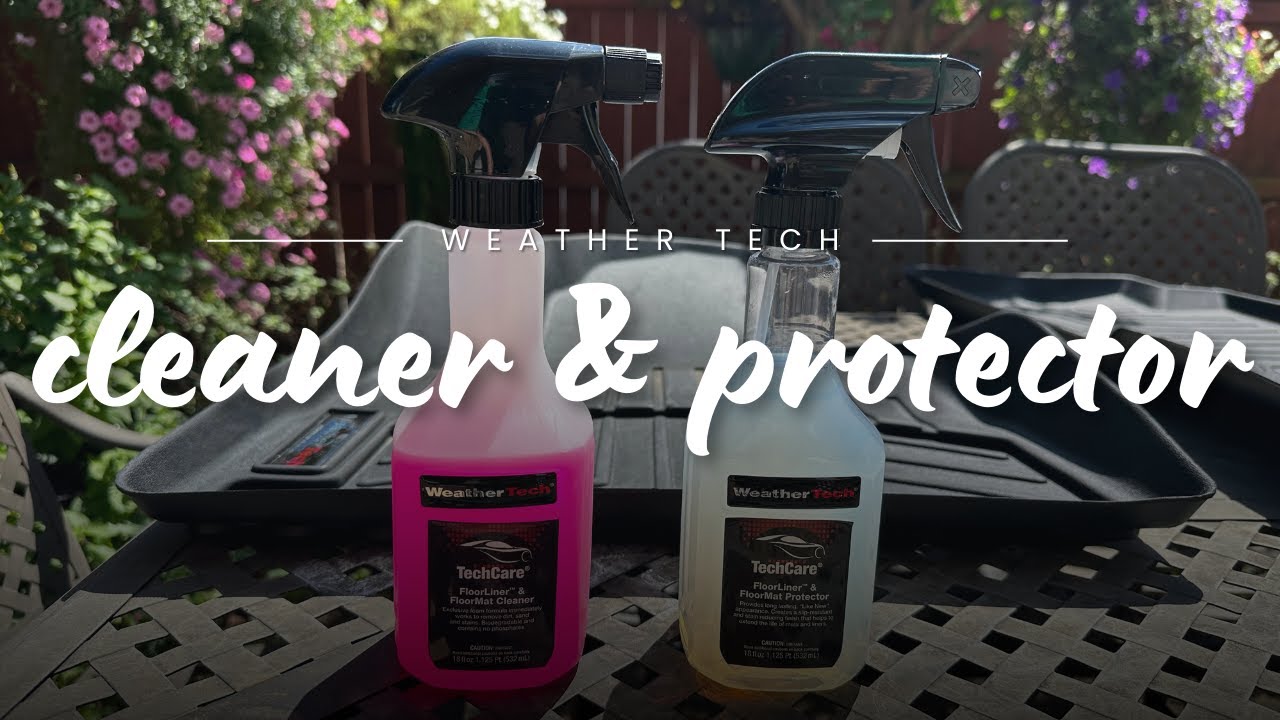 Ultimate WeatherTech FloorLiner & FloorMat Cleaner/Protector Review