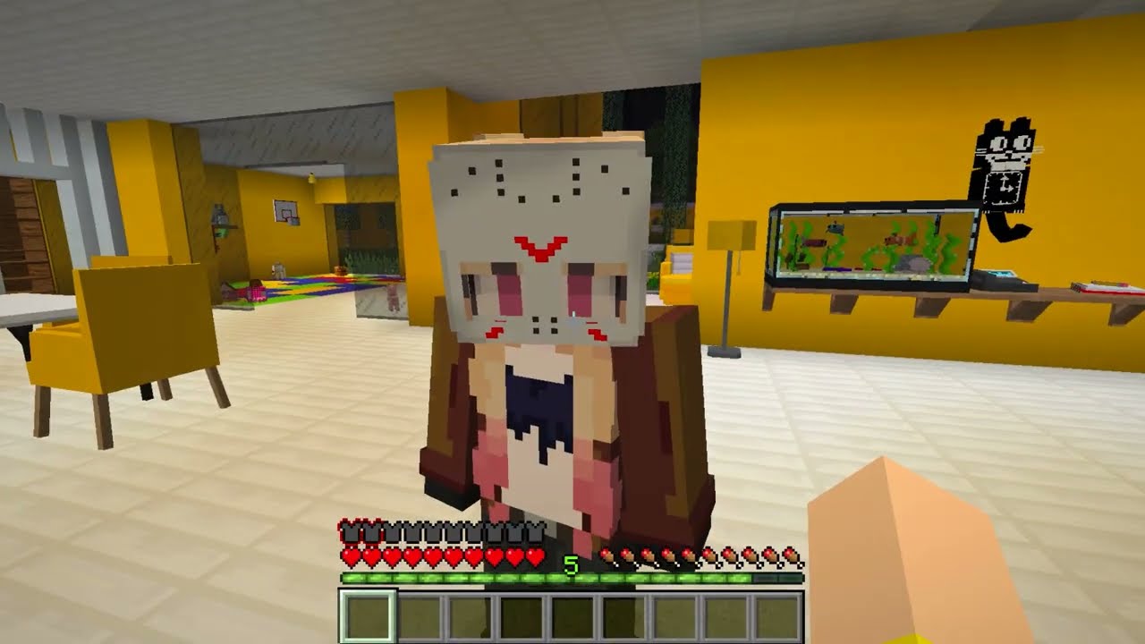 GAROTA CAÇADORA está APAIXONADA POR MIM no Minecraft