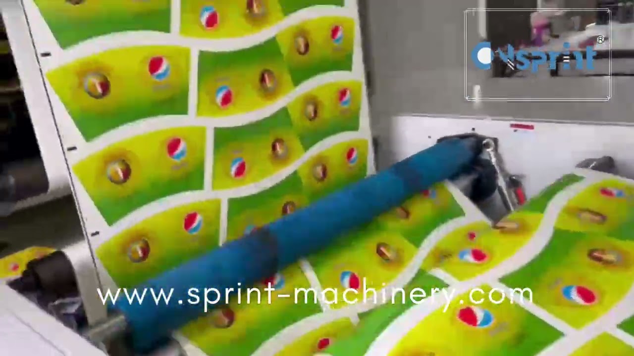 Flexo Printing Machine for paper cup fan