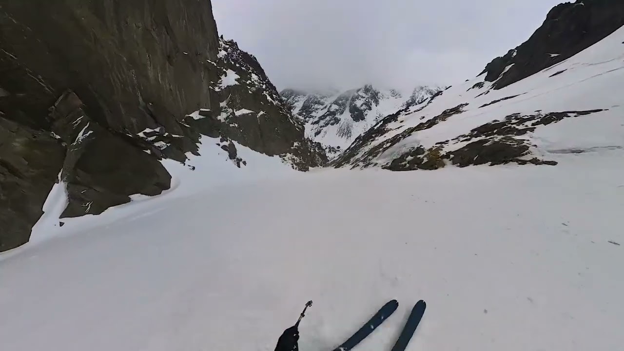 Štrbina za Prostredným hrotom 2320 m.n.m 03.03.2024