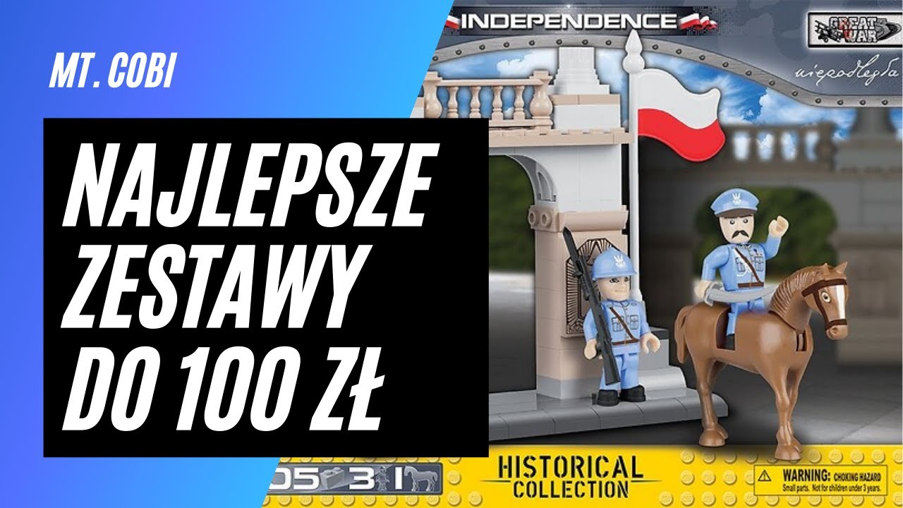 10 Najlepszych zestawów COBI do 100 zł
